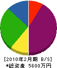 福井コーポレーション 貸借対照表 2010年2月期