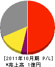 鈴木塗装所 損益計算書 2011年10月期