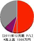 太田建築 損益計算書 2011年12月期