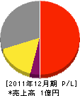 須崎建設 損益計算書 2011年12月期