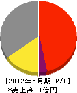 廣橋電気 損益計算書 2012年5月期