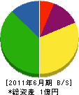 広洋社 貸借対照表 2011年6月期