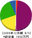 ヤマベ設備 貸借対照表 2009年12月期