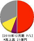 吉岡電気工業 損益計算書 2010年12月期
