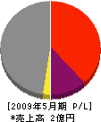 宮沢建設 損益計算書 2009年5月期
