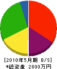 大塚建設 貸借対照表 2010年5月期