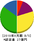 ＣＳコーポレイション 貸借対照表 2010年8月期