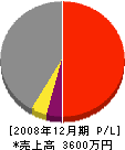 武藤建築事務所 損益計算書 2008年12月期