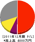 宮崎電気工事店 損益計算書 2011年12月期 宮崎電気工事店 損益計算書 2011年12月期