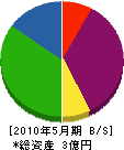 黒崎商会 貸借対照表 2010年5月期