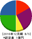あさひ電機 貸借対照表 2010年12月期