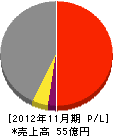 藤田商事 損益計算書 2012年11月期