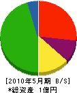 上村興業 貸借対照表 2010年5月期