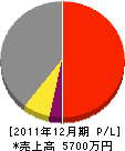 田澤建築 損益計算書 2011年12月期