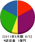 昭栄産業 貸借対照表 2011年9月期
