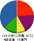 日本カーボンエンジニアリング 貸借対照表 2010年12月期