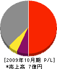 平井工業 損益計算書 2009年10月期