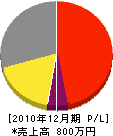 寺川水道ポンプ店 損益計算書 2010年12月期