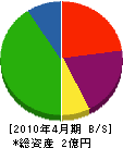 日本システムテック 貸借対照表 2010年4月期
