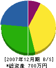 永樹園 貸借対照表 2007年12月期