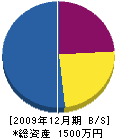 松本土木 貸借対照表 2009年12月期