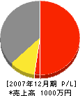 八島電気商会 損益計算書 2007年12月期