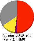 松崎鐵工 損益計算書 2010年12月期