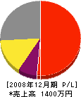 鈴木電気工業所 損益計算書 2008年12月期