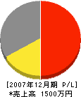田村建設 損益計算書 2007年12月期