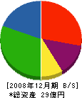 山形クボタ 貸借対照表 2008年12月期