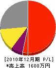 上田工業 損益計算書 2010年12月期