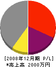 中本重建 損益計算書 2008年12月期