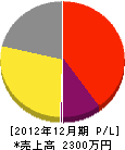 伊藤塗装店 損益計算書 2012年12月期