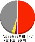 和田建設 損益計算書 2012年12月期