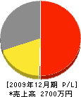 下川塗装店 損益計算書 2009年12月期