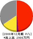 吉田組 損益計算書 2008年12月期