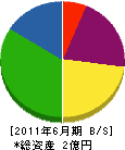 山友建設 貸借対照表 2011年6月期