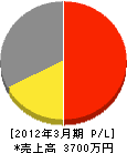 平塚綜合開発 損益計算書 2012年3月期