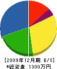 ヨシダ住設商会 貸借対照表 2009年12月期