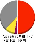 宮澤塗料 損益計算書 2012年10月期