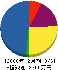 沖縄ガーデン 貸借対照表 2008年12月期