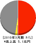 豊田通商 損益計算書 2010年3月期