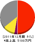 日本アスカ 損益計算書 2011年12月期