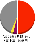 松本組 損益計算書 2009年1月期