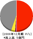 石川興産 損益計算書 2008年12月期