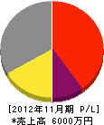 日本機工 損益計算書 2012年11月期