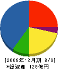 日本フェンオール 貸借対照表 2008年12月期