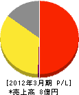 長野自動車センター 損益計算書 2012年3月期