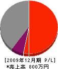 藤井塗装工業所 損益計算書 2009年12月期