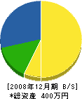 仲井工務店 貸借対照表 2008年12月期